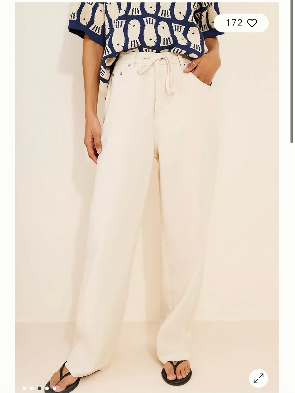 Line + Dot Jaden Drawstring Pant